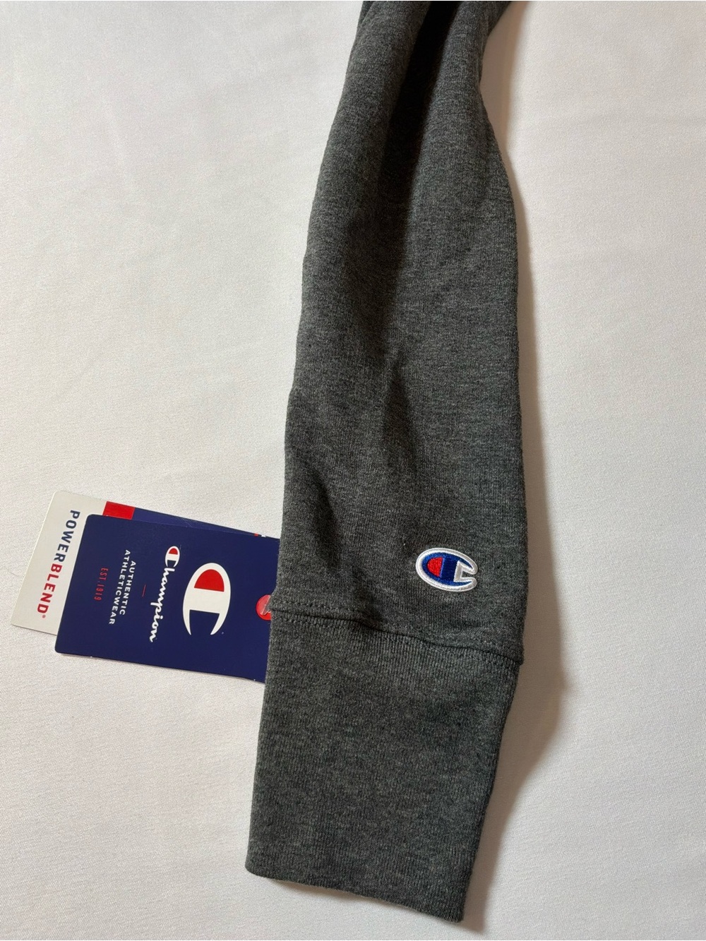Champion Women's Dark Gray Crewneck Sweatshirt Size Xs - Picture 5 of 7